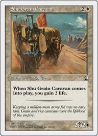 Shu Grain Caravan - Portal Three Kingdoms - Magic: The Gathering card