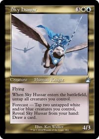 Sky Hussar (Retro Frame) - Ravnica Remastered - Magic: The Gathering card