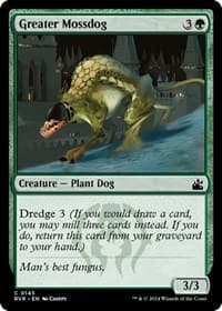 Greater Mossdog - Ravnica Remastered - Magic: The Gathering card