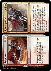 Response // Resurgence - Ravnica Remastered - Magic: The Gathering card