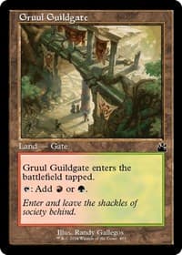 Gruul Guildgate (Retro Frame) - Ravnica Remastered - Magic: The Gathering card