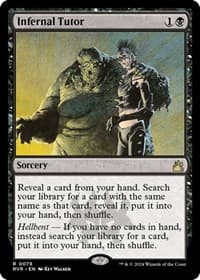 Infernal Tutor - Ravnica Remastered - Magic: The Gathering card