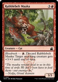 Rubblebelt Maaka - Ravnica Remastered - Magic: The Gathering card