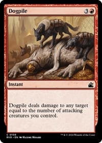 Dogpile - Ravnica Remastered - Magic: The Gathering card