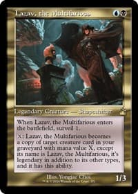 Lazav, the Multifarious (Retro Frame) - Ravnica Remastered - Magic: The Gathering card