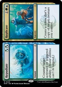 Repudiate // Replicate - Ravnica Remastered - Magic: The Gathering card