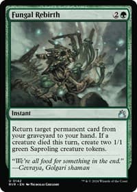 Fungal Rebirth - Ravnica Remastered - Magic: The Gathering card