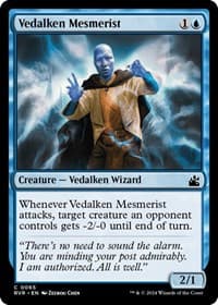 Vedalken Mesmerist - Ravnica Remastered - Magic: The Gathering card