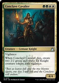 Conclave Cavalier - Ravnica Remastered - Magic: The Gathering card