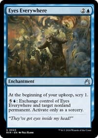 Eyes Everywhere - Ravnica Remastered - Magic: The Gathering card