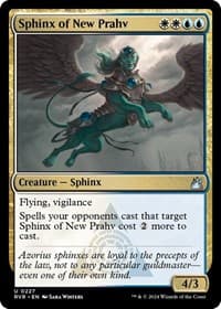 Sphinx of New Prahv - Ravnica Remastered - Magic: The Gathering card