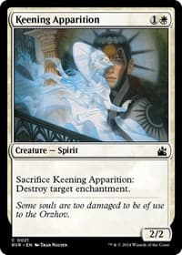 Keening Apparition - Ravnica Remastered - Magic: The Gathering card