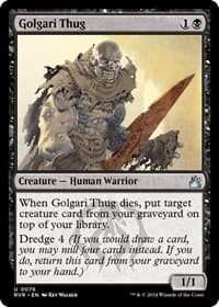 Golgari Thug - Ravnica Remastered - Magic: The Gathering card
