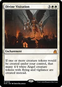 Divine Visitation - Ravnica Remastered - Magic: The Gathering card