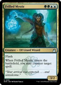 Frilled Mystic - Ravnica Remastered - Magic: The Gathering card