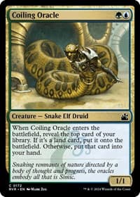 Coiling Oracle - Ravnica Remastered - Magic: The Gathering card