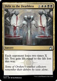Debt to the Deathless - Ravnica Remastered - Magic: The Gathering card