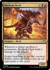 Mayhem Devil - Ravnica Remastered - Magic: The Gathering card