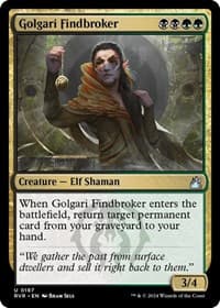Golgari Findbroker - Ravnica Remastered - Magic: The Gathering card