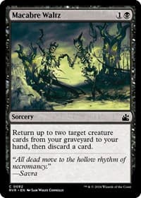 Macabre Waltz - Ravnica Remastered - Magic: The Gathering card