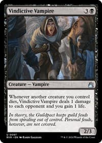 Vindictive Vampire - Ravnica Remastered - Magic: The Gathering card
