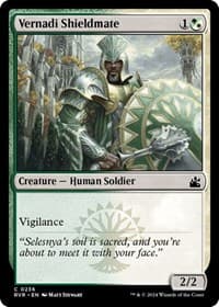 Vernadi Shieldmate - Ravnica Remastered - Magic: The Gathering card