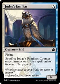 Judge's Familiar - Ravnica Remastered - Magic: The Gathering card