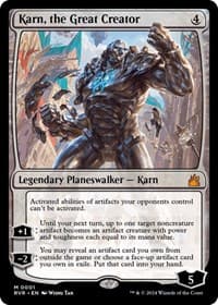 Karn, the Great Creator - Ravnica Remastered - Magic: The Gathering card