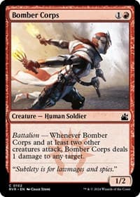 Bomber Corps - Ravnica Remastered - Magic: The Gathering card