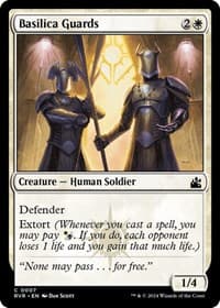 Basilica Guards - Ravnica Remastered - Magic: The Gathering card