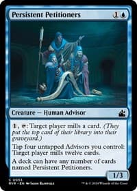 Persistent Petitioners - Ravnica Remastered - Magic: The Gathering card