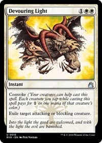Devouring Light - Ravnica Remastered - Magic: The Gathering card