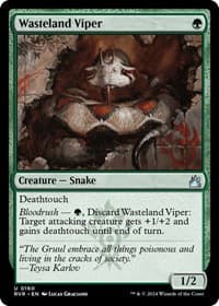 Wasteland Viper - Ravnica Remastered - Magic: The Gathering card