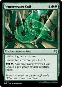 Wurmweaver Coil - Ravnica Remastered - Magic: The Gathering card