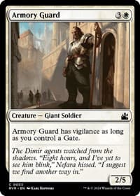 Armory Guard - Ravnica Remastered - Magic: The Gathering card