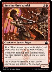 Burning-Tree Vandal - Ravnica Remastered - Magic: The Gathering card