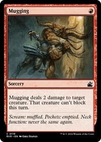Mugging - Ravnica Remastered - Magic: The Gathering card