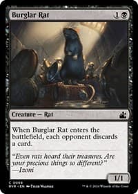 Burglar Rat - Ravnica Remastered - Magic: The Gathering card