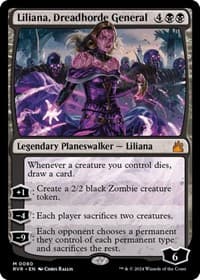 Liliana, Dreadhorde General - Ravnica Remastered - Magic: The Gathering card