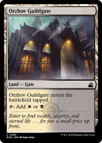 Orzhov Guildgate - Ravnica Remastered - Magic: The Gathering card