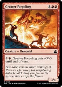 Greater Forgeling - Ravnica Remastered - Magic: The Gathering card