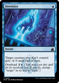 Downsize - Ravnica Remastered - Magic: The Gathering card