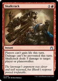 Skullcrack - Ravnica Remastered - Magic: The Gathering card