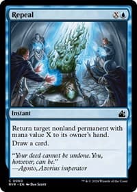 Repeal - Ravnica Remastered - Magic: The Gathering card