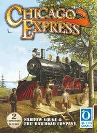 Chicago Express: Narrow Gauge & Erie Railroad Expansion - Rio Grande Games - Boardgames card