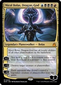 Nicol Bolas, Dragon-God - Ravnica Remastered - Magic: The Gathering card