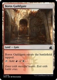 Boros Guildgate - Ravnica Remastered - Magic: The Gathering card
