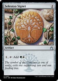 Selesnya Signet - Ravnica Remastered - Magic: The Gathering card