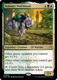 Tolsimir Wolfblood - Ravnica Remastered - Magic: The Gathering card