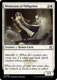 Ministrant of Obligation - Ravnica Remastered - Magic: The Gathering card
